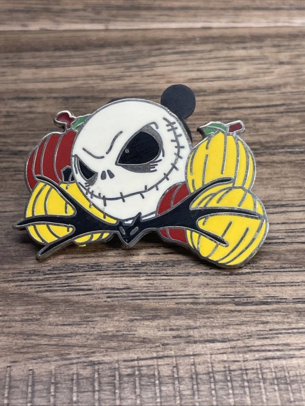 Disney Nightmare Before Christmas Jack Skellington Pumpkin Trading Pin KG JD